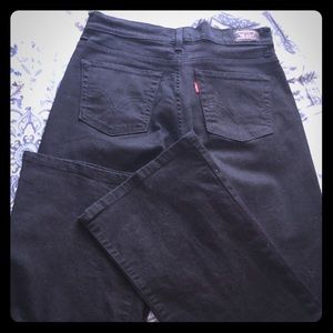 512 Bootcut Levi’s Black Denim